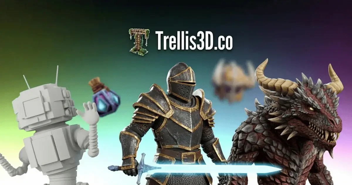 TRELLIS 3D AI